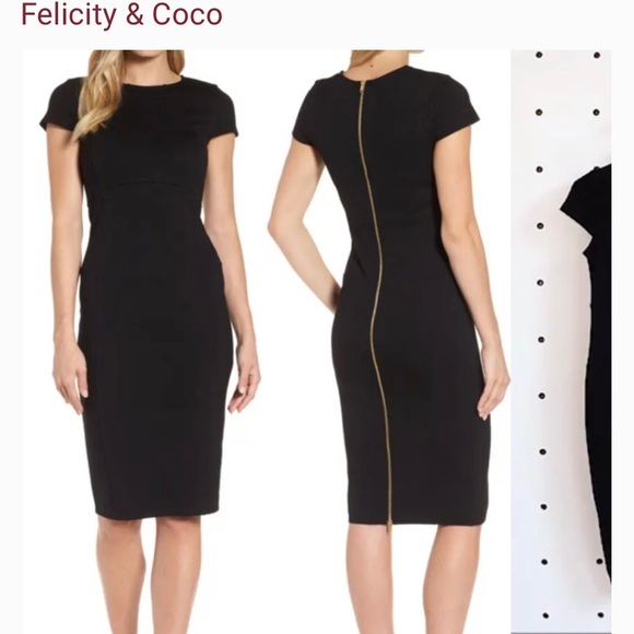 Felicity & Coco Dresses & Skirts - Felicity and Coco black pencil dress size small-0140